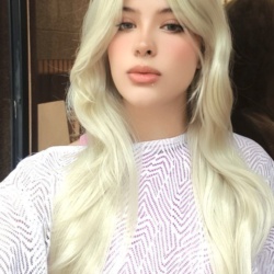 کلاه گیس بلوند لخت
