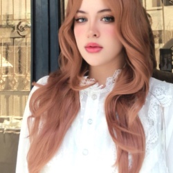 کلاه گیس عسلی جینجر روشن