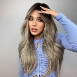 کلاه گیس آمبره نسکافه ای
