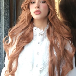 کلاه گیس عسلی جینجر راپونزل