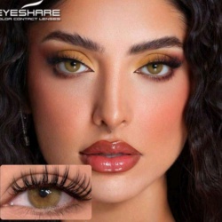 لنز عسلی یخی نچرال
