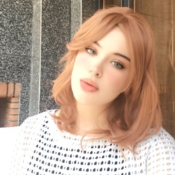 کلاه گیس عسلی جینجر کوتاه