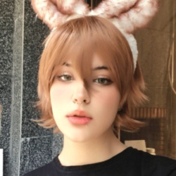 کلاه گیس عسلی پسرونه