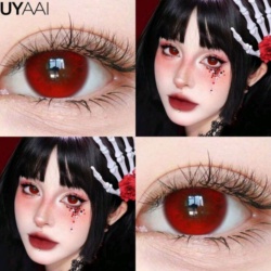 لنز قرمز رگه دار