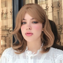 کلاه گیس بلوند عسل کوتاه 