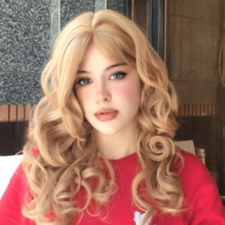 کلاه گیس بلوند روسی لولیتا